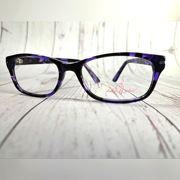 NEW Baby Phat Eyeglass Frame, Purple tortoise, petite glasses unisex 50-16-135 - Picture 2 of 4